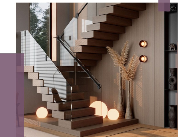 Изготовление и монтаж лестниц в Кизляре от 86369 руб. | ПРОЛЁТ-Кзр