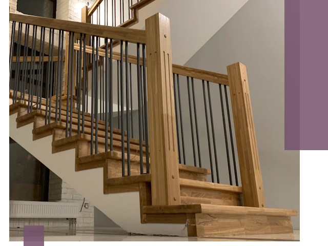 Реставрация деревянных и металлических лестниц в Кизляре