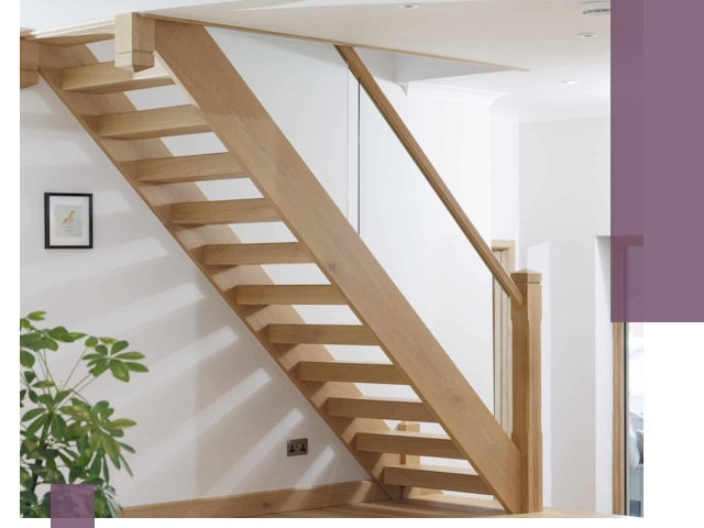 Изготовление деревянных лестниц под ключ в Кизляре для дома