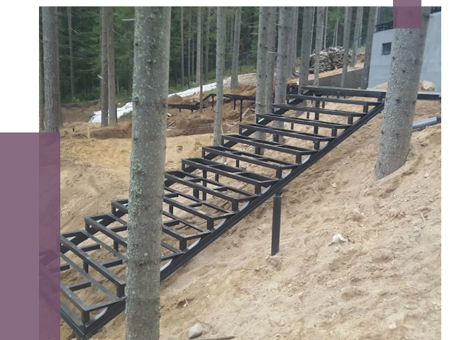 Монтаж металлических лестниц в Кизляре от 13463 руб. 