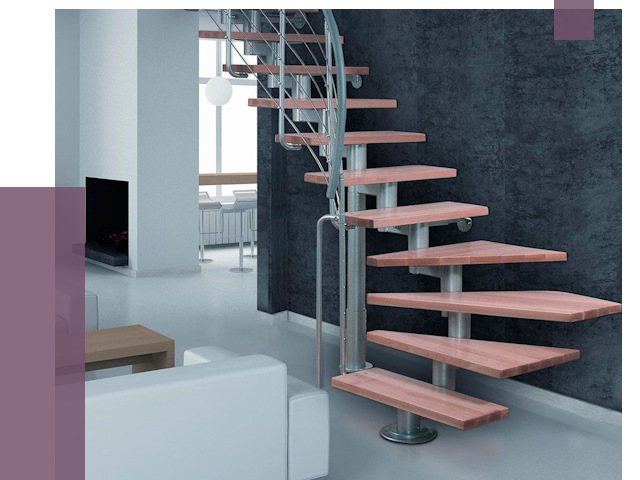 Модульные лестницы в Кизляре от 16766 руб. — купить в ПРОЛЁТ-Кзр