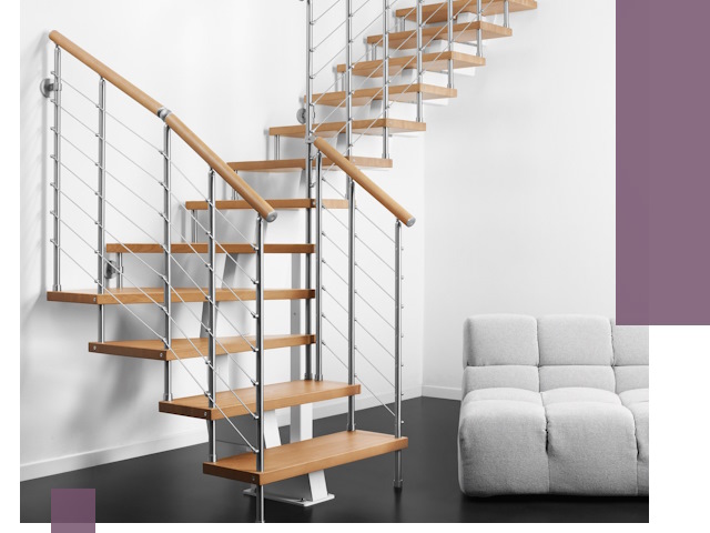 Модульные лестницы под ключ в Кизляре — монтаж и изготовление