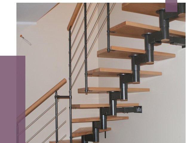 Изготовление модульных лестниц в Кизляре от 11431 руб. 