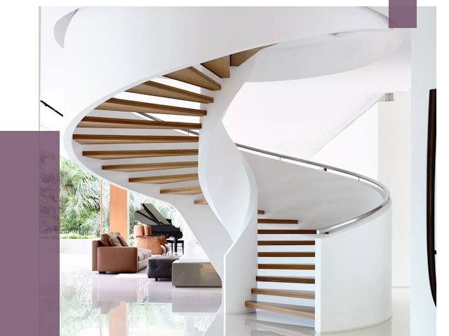 Винтовые лестницы в Кизляре под ключ от 48265 руб. | ПРОЛЁТ-Кзр