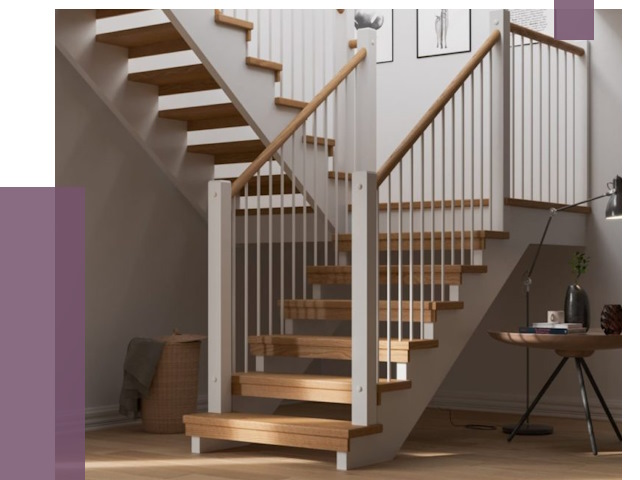 Маршевые лестницы в Кизляре от 37850 руб. — монтаж | ПРОЛЁТ-Кзр