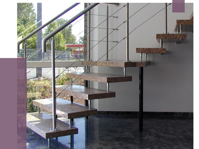 Лестницы на больцах в Кизляре от 7926 руб. под ключ | ПРОЛЁТ-Кзр