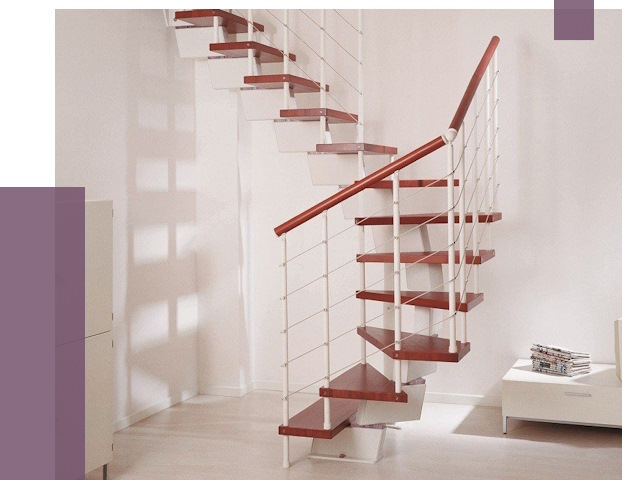 Изготовление лестниц на больцах в Кизляре от 9653 руб. | ПРОЛЁТ-Кзр