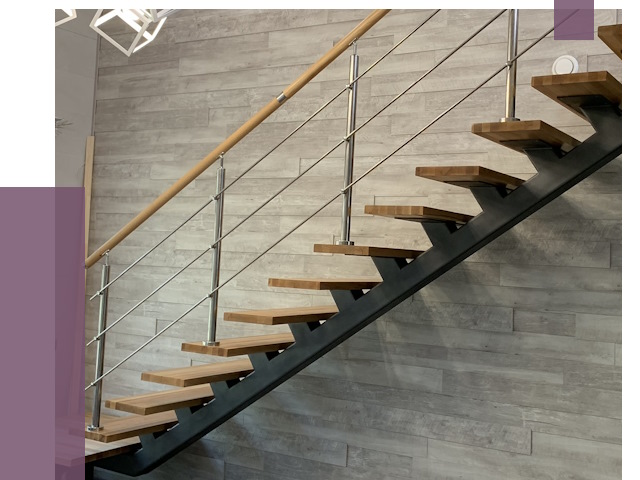 Изготовление лестниц на монокосоуре в Кизляре от 75699 руб. 