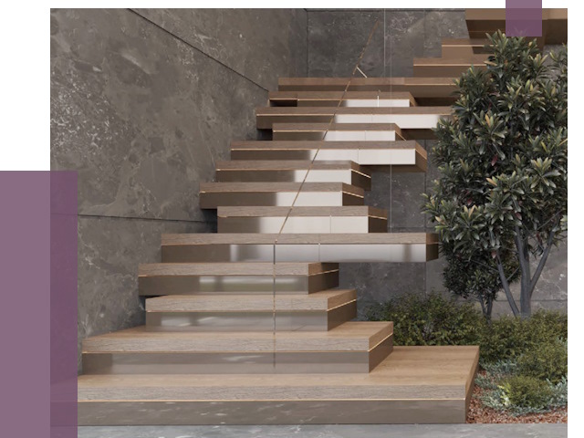 Современные лестницы в Кизляре от 13717 руб. | ПРОЛЁТ-Кзр