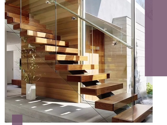 Современные лестницы на заказ в Кизляре — изготовление и монтаж