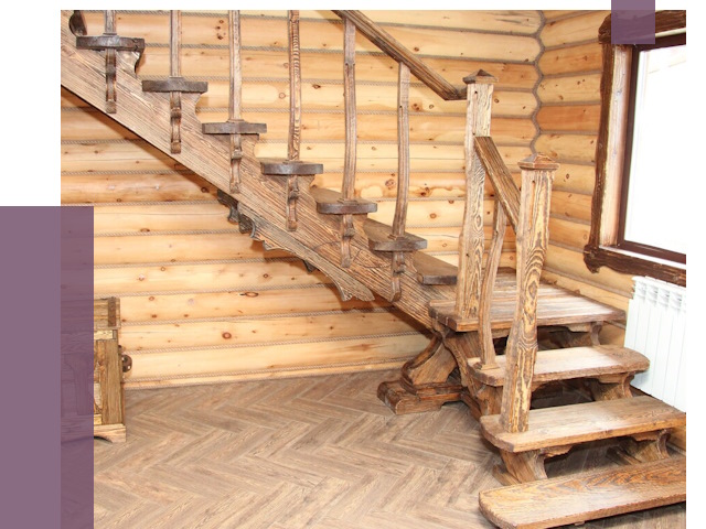 Лестницы в баню в Кизляре от 19001 руб. — изготовление | ПРОЛЁТ-Кзр