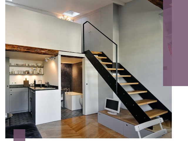 Лестницы на антресоль под ключ в Кизляре — изготовление и монтаж