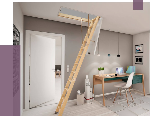 Чердачные лестницы в Кизляре — от 14479 руб. | ПРОЛЁТ-Кзр