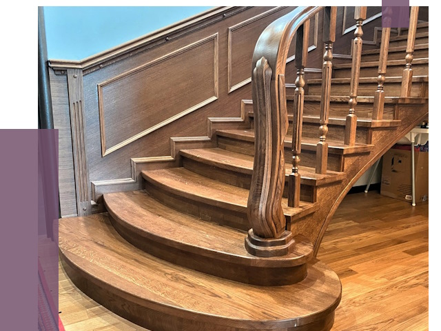 Дубовые лестницы под ключ в Кизляре от 175277 руб. — ПРОЛЁТ-Кзр