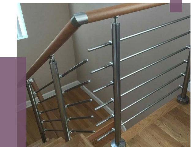 Изготовление перил в Кизляре от 4572 руб. — перила на заказ | ПРОЛЁТ-Кзр