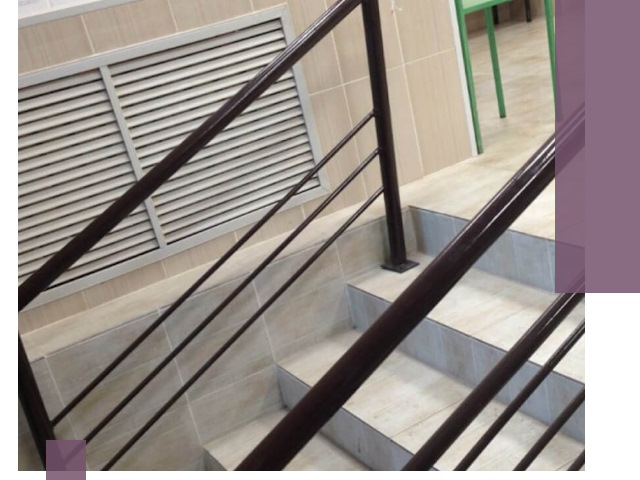 Изготовление перил из металла под ключ в Кизляре