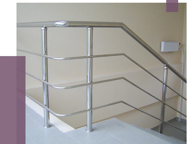 Алюминиевые перила в Кизляре от 6300 руб. под ключ | ПРОЛЁТ-Кзр