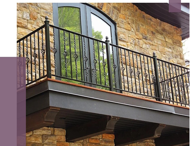 Балконные ограждения в Кизляре от 7976 руб. — купить | ПРОЛЁТ-Кзр