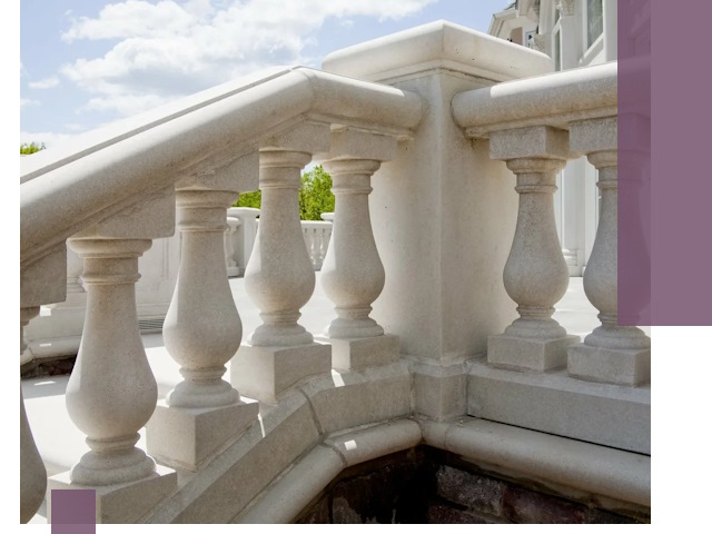 Балюстрады из металла и камня под ключ в Кизляре