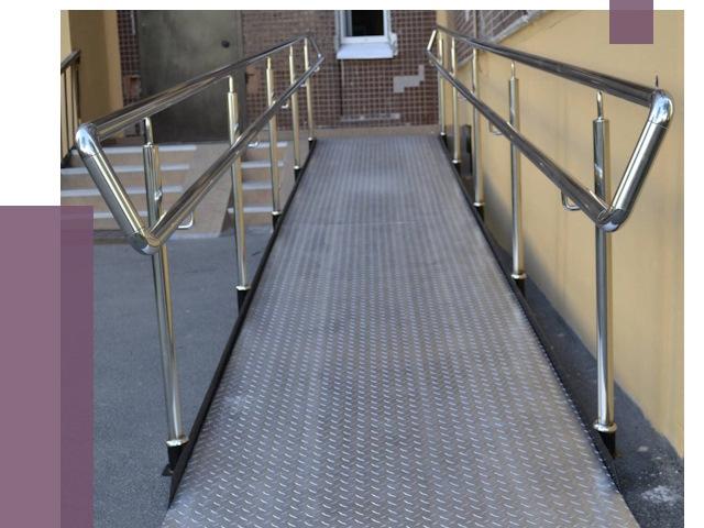 Пандусы в Кизляре от 12193 руб. — установка для инвалидов | ПРОЛЁТ-Кзр