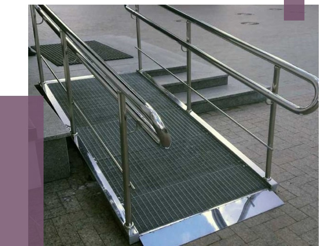 Монтаж пандусов для инвалидов в Кизляре от 8556 руб. под ключ | ПРОЛЁТ-Кзр