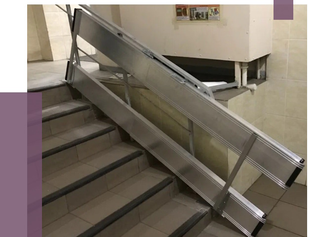 Откидные пандусы в Кизляре от 6605 руб. — купить | ПРОЛЁТ-Кзр