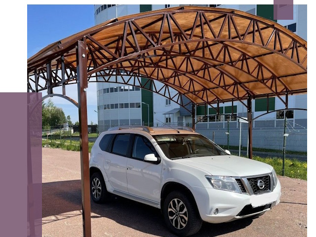 Недорогие навесы в Кизляре от 42676 руб.  | ПРОЛЁТ-Кзр