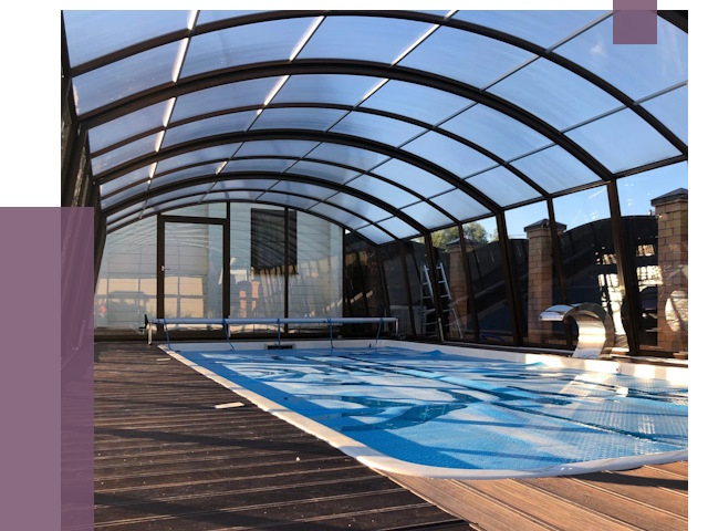 Навесы для бассейна в Кизляре от 16664 руб. под ключ | ПРОЛЁТ-Кзр