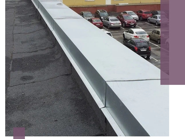 Изготовление парапетов из металла и нержавейки в Кизляре