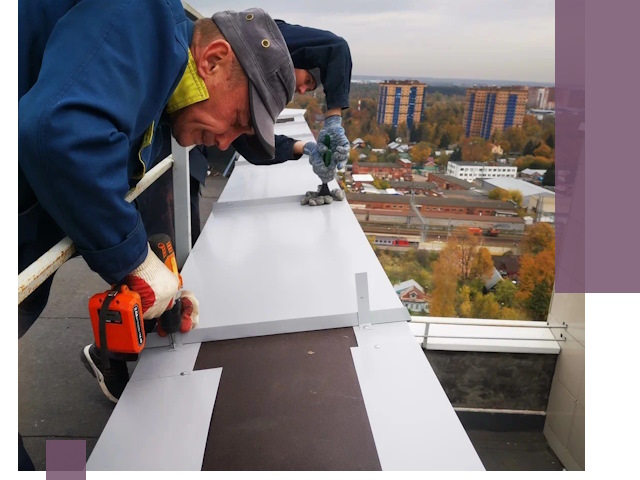 Монтаж парапетов в Кизляре — установка прочных металлических ограждений