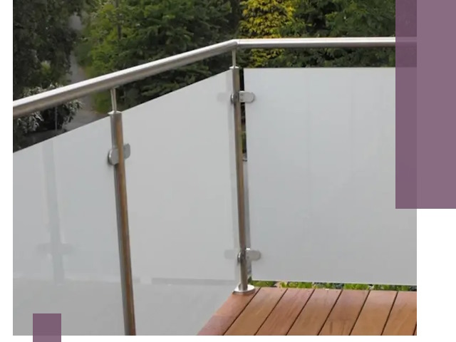 Алюминиевые парапеты для балконов и террас в Кизляре