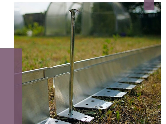 Металлические бордюры для газона в Кизляре от 4268 руб. | ПРОЛЁТ-Кзр