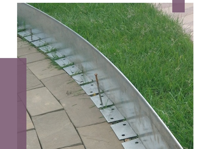 Металлические бордюры для тротуаров в Кизляре от 8637 руб.