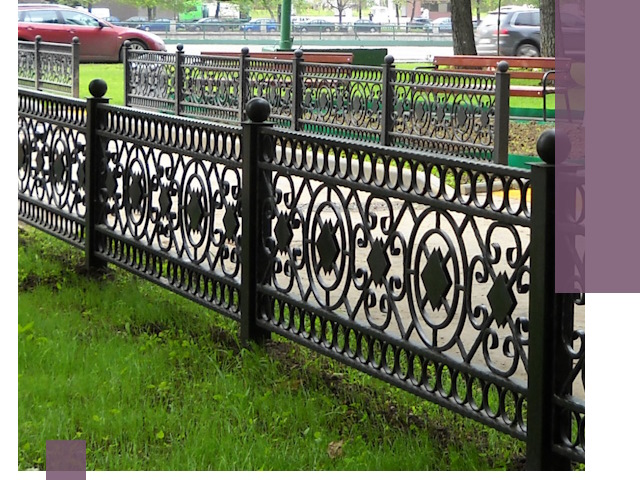 Секционные газонные ограждения под ключ в Кизляре