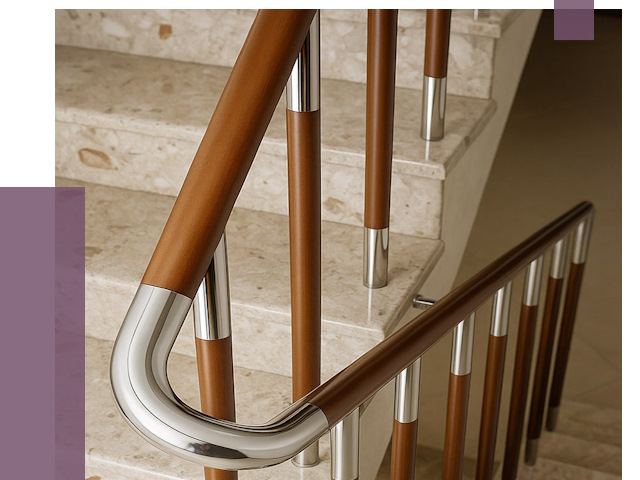 Монтаж поручней в Кизляре от 9653 руб. монтаж под ключ | ПРОЛЁТ-Кзр