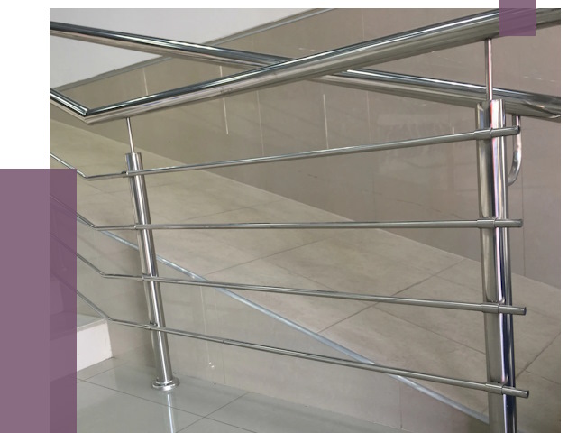 Изготовление поручней из нержавеющей стали в Кизляре